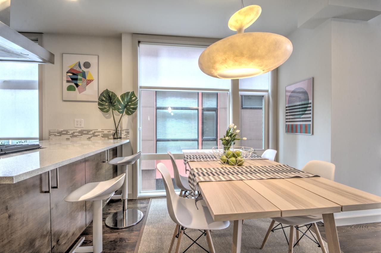 Central Modern Home With Rooftop Seattle Exteriör bild