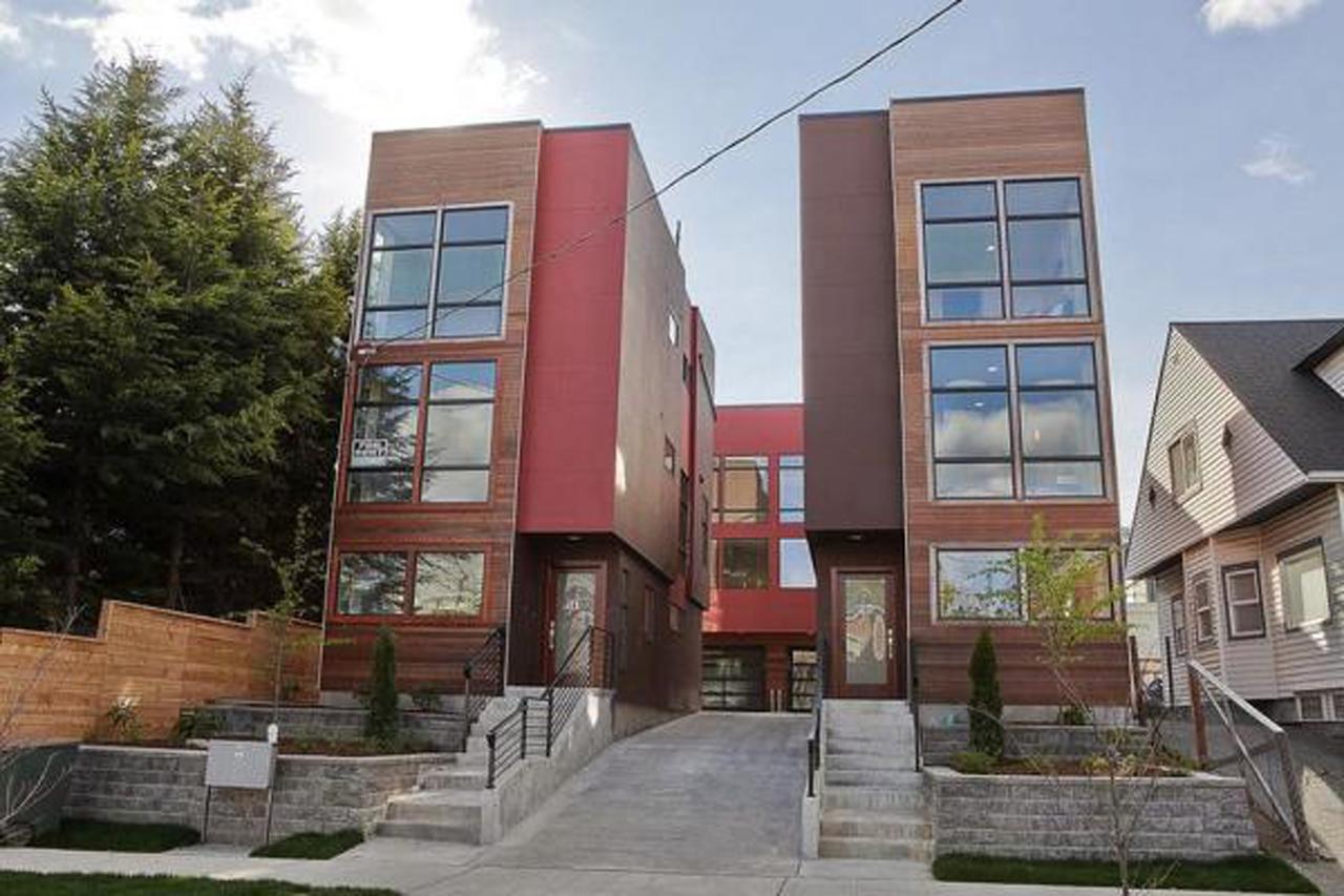 Central Modern Home With Rooftop Seattle Exteriör bild