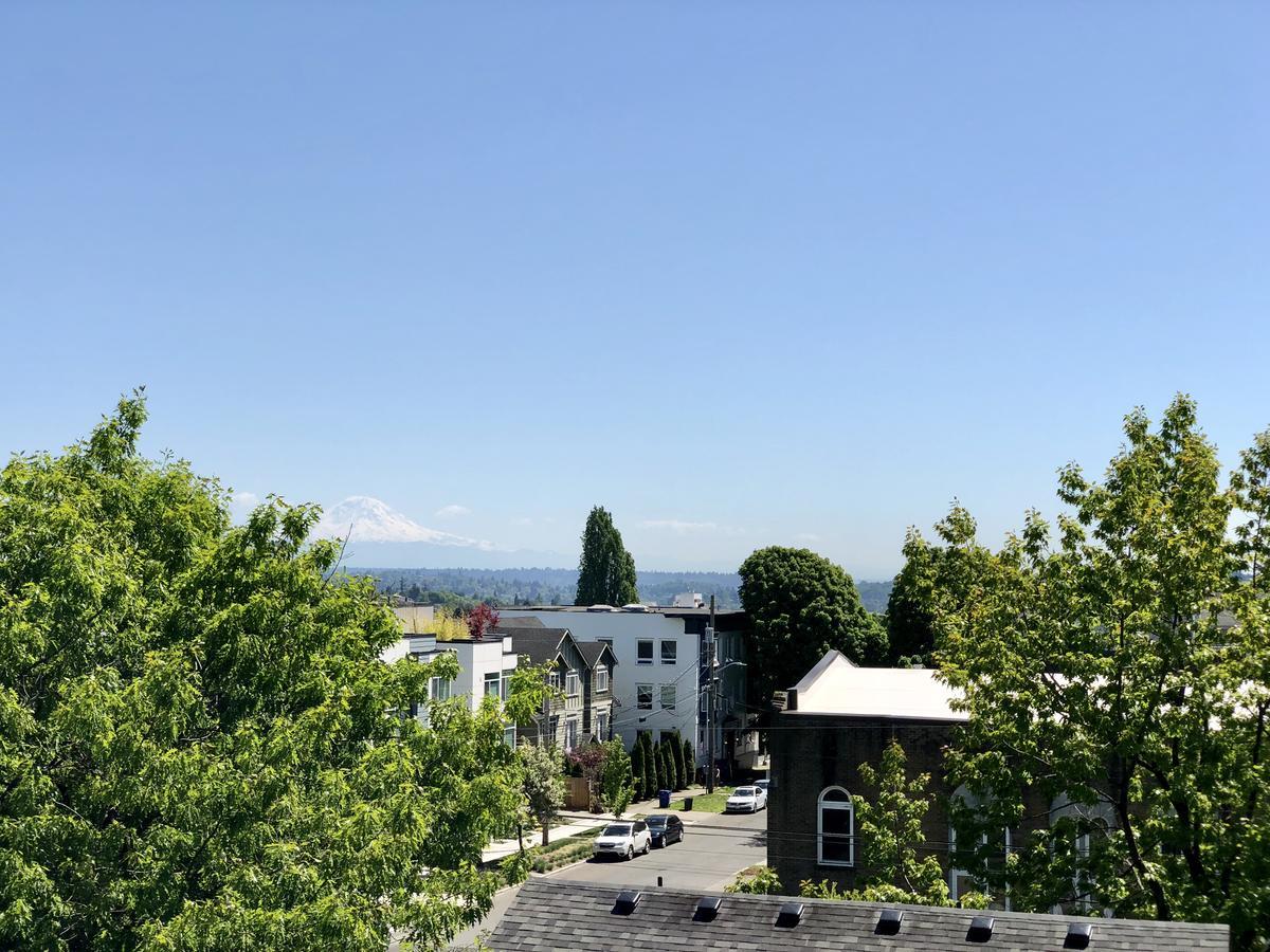 Central Modern Home With Rooftop Seattle Exteriör bild
